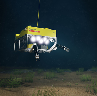 Underwater robot.