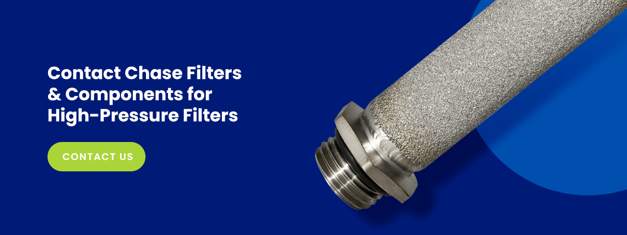 Contact Chase Filters & Components for High-Pressure Filters